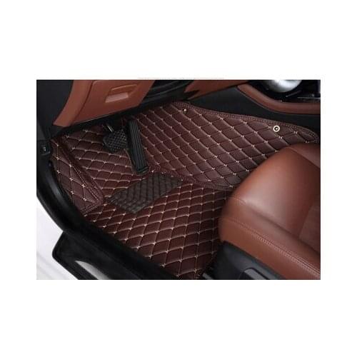 CHOWTOTO Custom Special Car Floor Mats For Mitsubishi Outlander 5seats Waterproof Carpets For Outlander 5 Seats Foot Mat