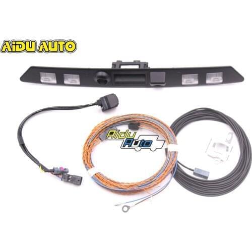 Rear View Camera with Highline Guidance Line Wiring harness For Audi A5 B9 8W Cabriolet 8W7 827 574 A