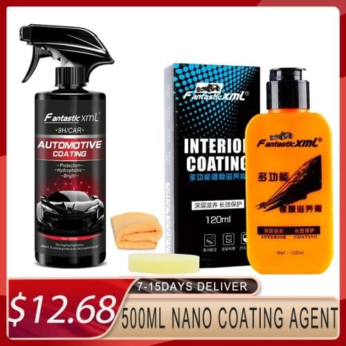 Car Ceramic Coating 500ML Automotive Nano Coating Liquid Manual Quick Coat Polish Car Coating Agent Maintenance Tool