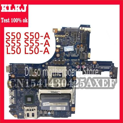 KLKJ H000053270 For Toshiba Satellite S50 S50-A S55 S55-A L50 L50-A Motherboard DDR3L GT740M Video Card Work 100% Original