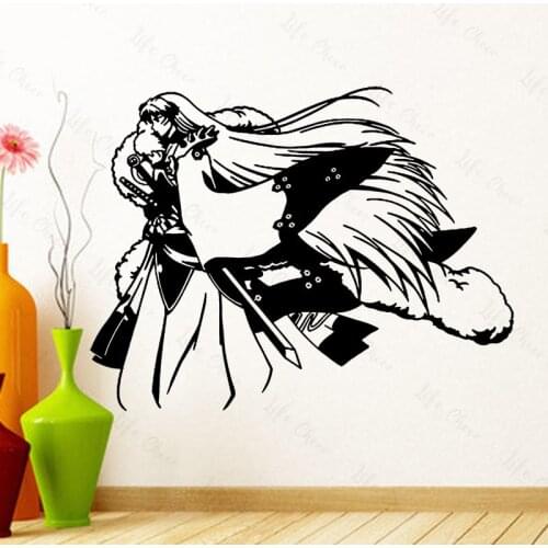 Cartoon Wall Stickers Inuyasha Glass Stickers Wallpaper Wall Stickers Decoration Japanese Anime Comics Characters Kill Pills