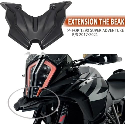 Motorcycle 2021 2020 2019 2018 2017 Front Beak Wheel Fender FOR 1290 Super Adventure R/S/T Front Nose Fairing Cowl Carbon fiber