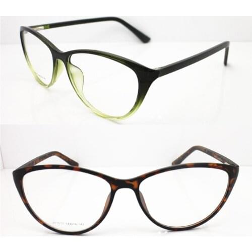 Retailsale JH1017 lightweight with purple gradiently full-rim cateye arderTR90 optical frames free shipping