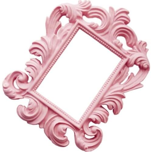 Pink Baroque Style Photo Frames Wall Deco Frame Mothers Day Gift