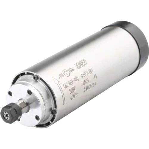 Air Cooled 800W 220V CNC Engraving Milling Spindle Motor 0.8kw ER11 24000rpm