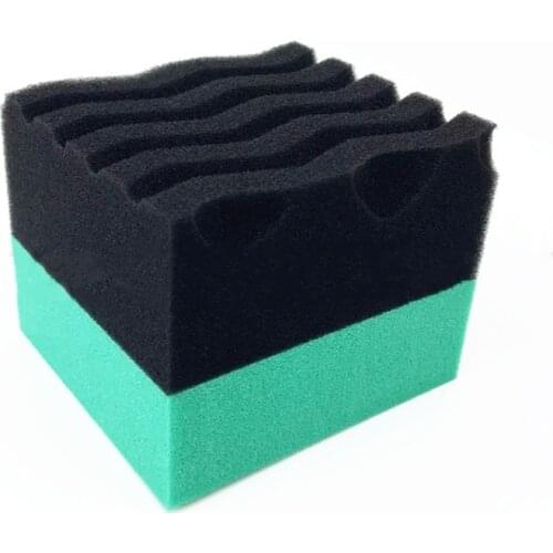 All Purpose Tire Dressing Applicator Pad Waxing Polishing Sponge Tire Wipe Sponge Cleaning Tool for Vehicle Wheel