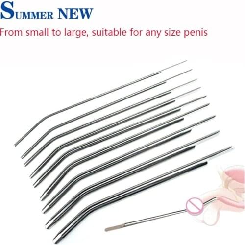 Urethral Catheter Dilator Horse Eye Stimulation Adult Sex Toys for Men Gay Sounding Penis Plug Insert Urethra Catheter