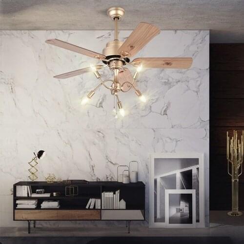 45 Inch ceiling fan firefly with lights remote control ventilator lamp Home Fixture Silent Motor fans bedroom decor modern
