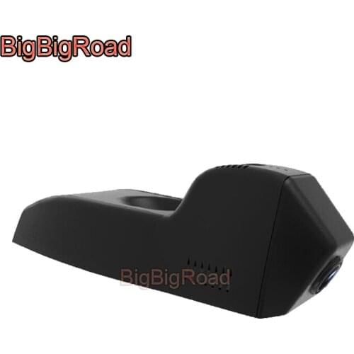 BigBigRoad Car wifi DVR Video Recorder Novatek 96655 Dual Camera dash cam For Cadillac XT5 XT6 2019 2020