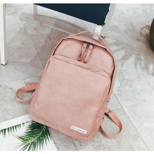 Khamezoa 2021 women bags pink sweet girl school bags travel bag street female backpacks fashionable girl bags