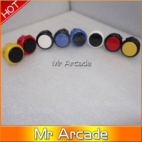 1 pcs New 30mm Genuine Original Sanwa OBSF-30 Push Buttons For Arcade Joystick Kits Parts mixed color