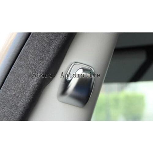 2pcs Car Chromium Styling B Pillar Hook Cover Trim For Land Rover Discovery Sport 2015 2016 Car Accessories