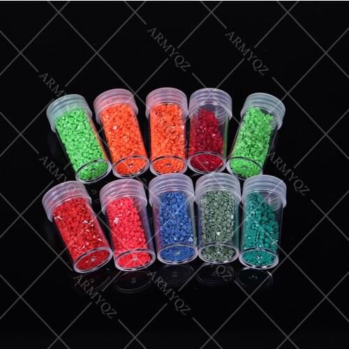 60/90 Bottles Diamond Painting Accessories Container Bottles Diamond Painting Tools Crystal Bead Storage jar