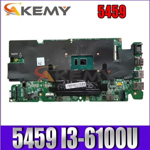 Akemy CN-0GC4PN GC4PN FOR Dell Vostro 5459 Laptop Motherboard DA0AM8MB8D0 REV:D I3-6100U Mainboard notebook PC
