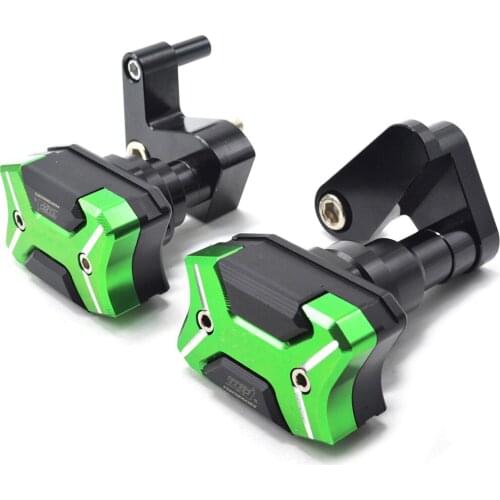 CNC Motorcycle Accessories Frame Slider Anti Crash Protector Moto Crash Pad Protect For Kawasaki Ninja ZX10R 2011 2012 2013