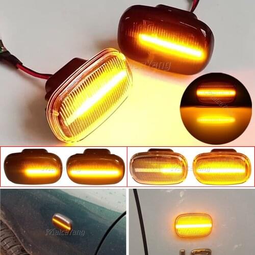 Dynamic Side Marker Led Turn Signal Light For Toyota Corolla Corona Gaia Harrier Paseo Picnic Porte Previa Probox Raum Starlet