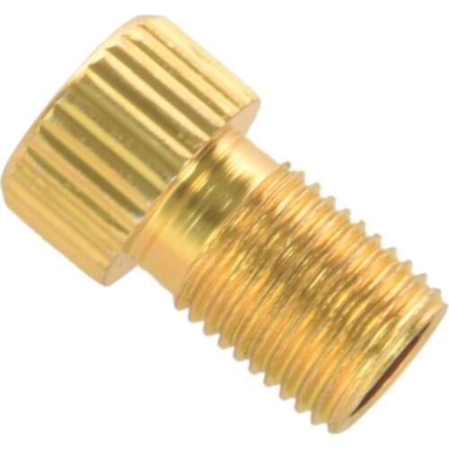 4Pc Aluminum Alloy Bike Valve Adapter Bike Inner Tube Caps Cover Adapter Racing Bicycle Inflate Tire Part