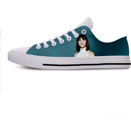 2019 Hot Cool Fashion Pop Funny New Summer High Quality Sneakers Handiness Casual Shoes 3D Printed For Men Women Felicity Jones