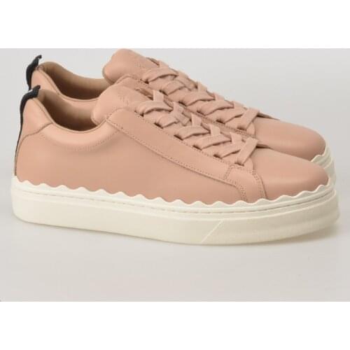 Fashion Lace-Up Casual Shoes Women Real Leather Breathable Thick-Soled Sneakers Round Head Designer Color Matching White Shoes