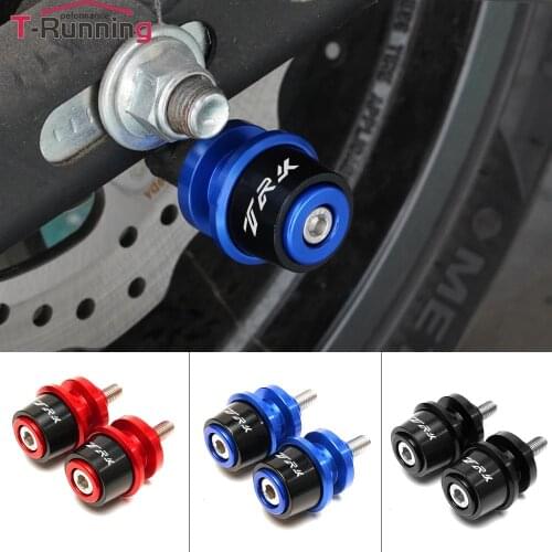 2pcs Motorcycle CNC Swingarm Slider Spools stand screws For Benelli TRK502 TRK502X TRK251 TRK 502 502X 251