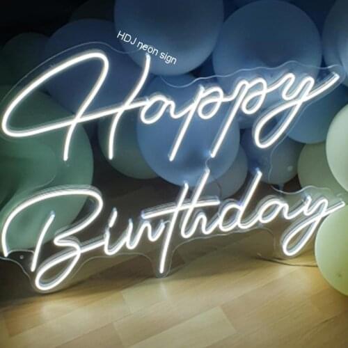 Custom-Neon-Sign Party Birthday-Decorative Lamps Customizable Room-Decoration Lamp-Table Wall Light Chandeliers For Bedroom