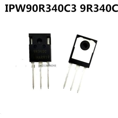 Original New 2pcs / IPW90R340C3 9R340C TO-247 900V 9.5A