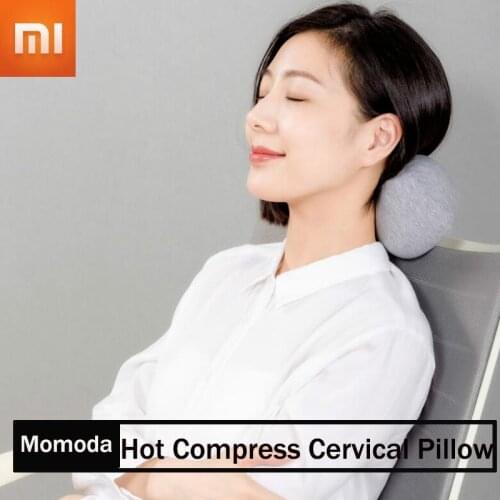 Xiaomi Momoda Memory Foam Neck Pillow Orthopedic Cervical Coccyx Mini Pillows Hot Compress Height Adjustable Ease Sleep