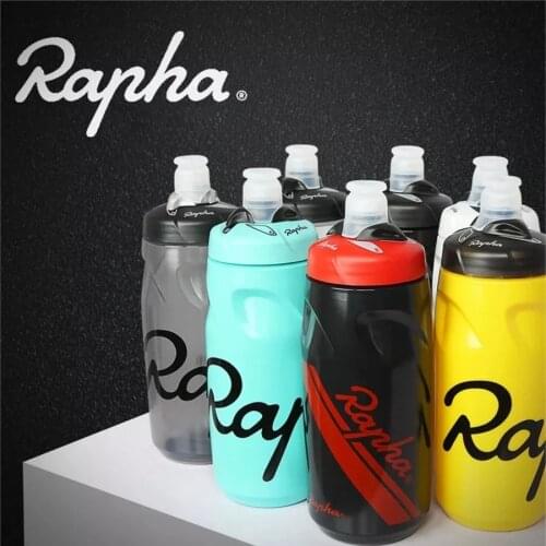 Rapha Cycling Water Bottle 610/620/750ml Leak-proof Squeezable Taste-free BPA-free Plastic Camping Hiking Sports Bicycle kettle
