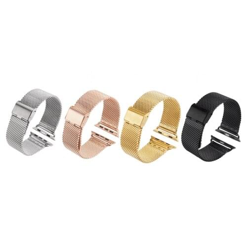 Replacement stainless steel strap for Apple Watch band Series 6 5 40mm 44mm bracelet For iWatch SE 4 3 2 1 band 38mm 42mm