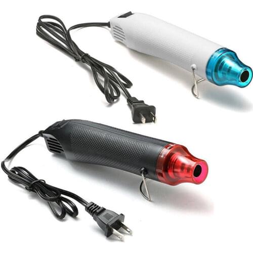 300W DIY Electric Heat Shrink Gun Power Tool Hot Air Temperature Gun with Supporting Seat 110V/220V Heat guns Mini Hot Air gun