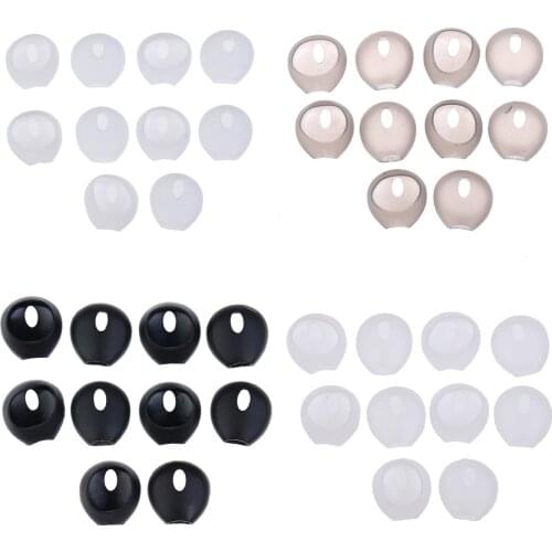 Universal Earphone Case Cover Silicone Anti Slip Rubber Soft Ear Tips Earbuds Caps For Earpads Eartips