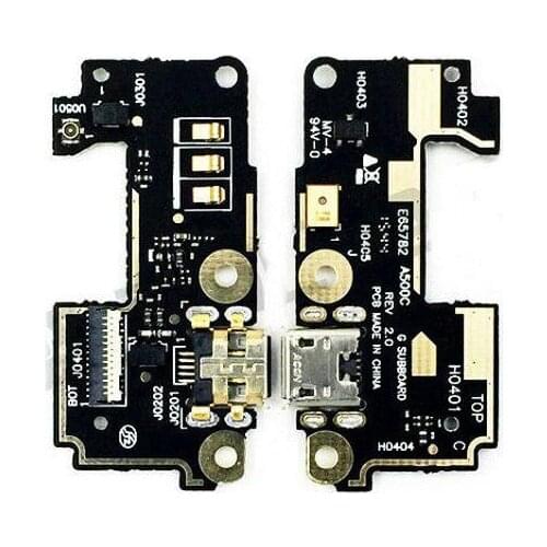 USB Charging Port Board With Microphone Module Flex Cable For Asus Zenfone 5 ZF5 T00JF A500C Mobile Phone