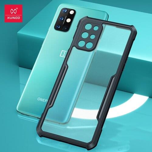 Xundd Case For OnePlus 8T Phone Case Shockproof Transparent Matte Cover Protective Airbags Soft Thin Cover For OnePlus 8T Case