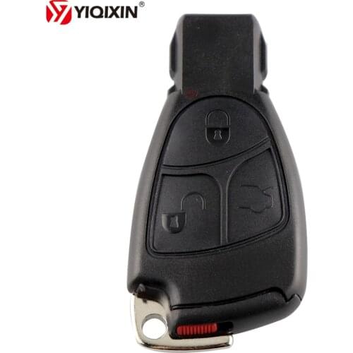 YIQIXIN 3 Button Car Key Replacement Remote Key Shell Case Cover For Mercedes Benz C B E Class W203 W211 W204 YU BN CLS CLK