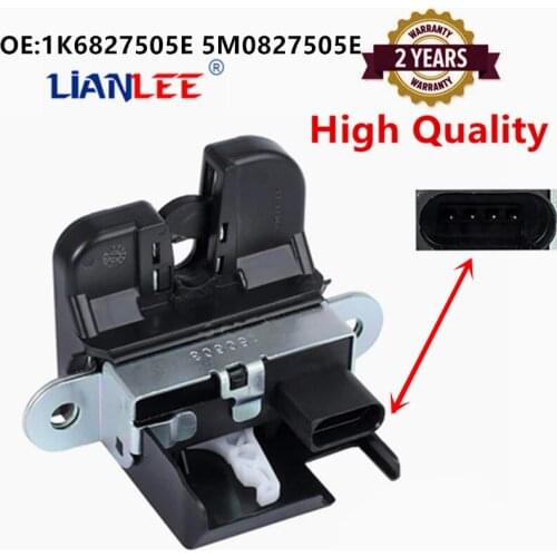 1K6827505E 5K0827505A 5M0827505E 1P0827505D Rear Trunk Boot Lid Lock Latch For VW Passat B6 B7 GOLF MK5 6 GTI PASSAT POLO TIGUAN