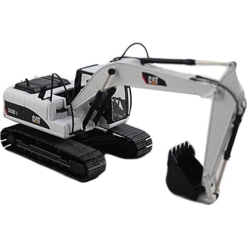 1:50 Scale CAT 320D Engineering Truck Alloy Crawler Excavator Model Diecast Construction Vehicle Toy F Collection Gift Souvenir