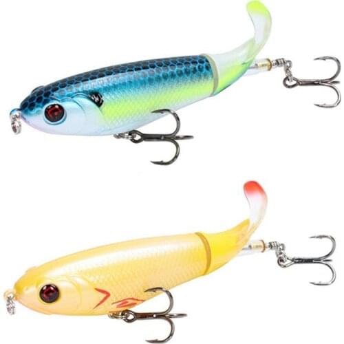 1Piece Propeller Tractor Fishing Lure 105mm 17g Crank Baits Fishing Lures For Fishing Floating Wobblers Pike Baits Shads Tackle