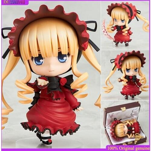 100% Original:Rozen Maiden Shin ku Reiner Rubin Q version figma PVC Action Figure Anime Figure Model Toys Figure Doll Gift
