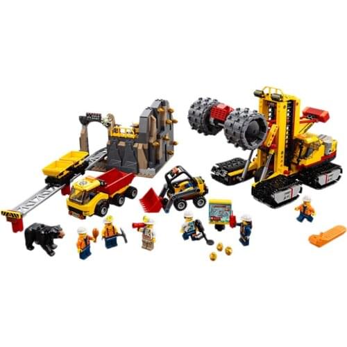 10876 City Series Mining Expert Base 60188 Childrens Building Block Toy Gifts