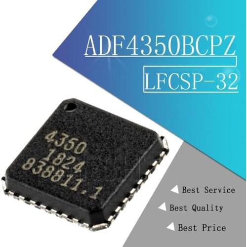 2pcs/lot ADF4350BCPZ ADF4350 broadband frequency synthesizer can be straight shot LFCSP-32 package