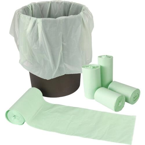 100 Counts 2 Rolls kitchen compostable bags degradable garbage bags environmental protection biodegradable garbage bags