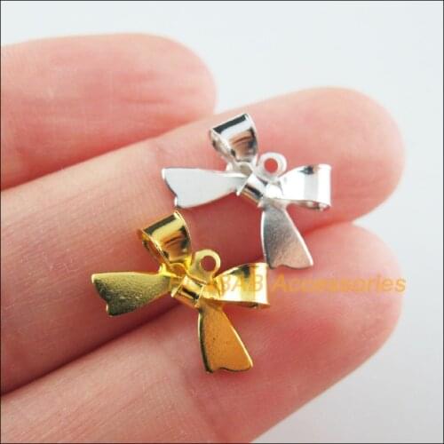 60Pcs Gold Silver Plated Animal Butterfly Charms Connectors 11x16mm