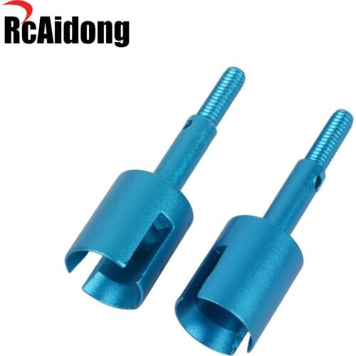 Aluminum Drive Shaft Joint Cup Wheel Axle for 1/10 RC Tamiya TT01 TT01E TT02 Touring Car Drift Car 51006 9005713 Upgrades