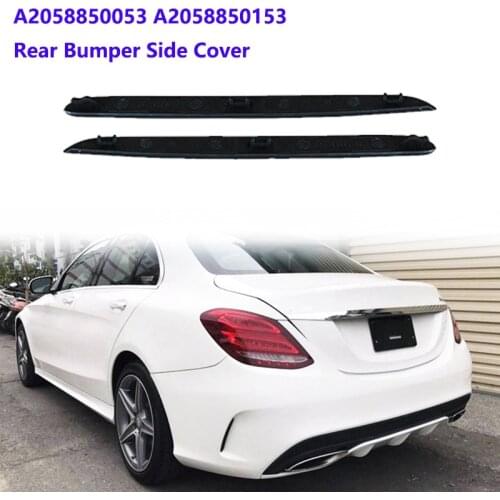 Car Accessories Rear Bumper Side Cover Grill Set for MERCEDES BENZ C63 W205 AMG A2058850053 A2058850153 Left & Right