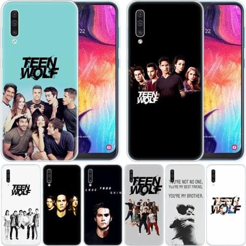 Luxury Silicone Case TV Show Teen Wolf for Samsung Galaxy A50 A70 A80 A40 A30 A20 A10 A20E A2 CORE A9 A8 A7 A6 Plus 2018 Cover