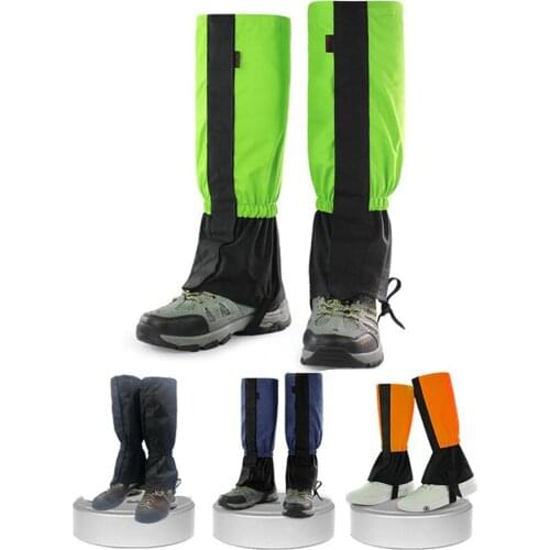 Hot Sale 1 pair X Gaiters Delicate Texture Outdoor Hiking Snow Skiing Legging Gaiters Waterproof Leg Protection Guard Cover