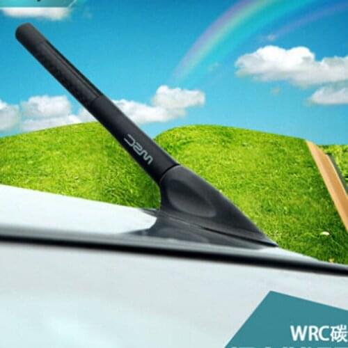WRC Carbon Fiber Short Radio Antenna for BMW 1 2 3 4 5 6 7 Series X1 X3 X4 X5 X6 325 328 F30 F35 F10 F18 GT E36 E38 E39 E46