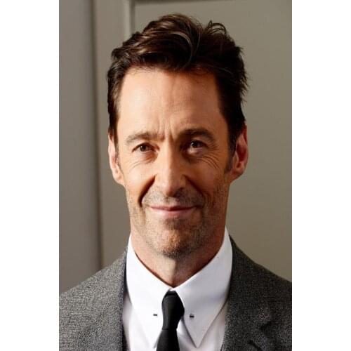 Nice Hugh Jackman Poster Custom Canvas Poster Art Home Decoration Cloth Fabric Wall Poster Print Silk Fabric Print