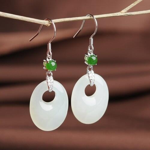 Женские серебрянные серьги Meiyupiao Xiang China At AliExpress