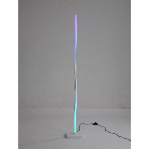Minimalist Floor Lamp Remote LED RGB Floorlamp Corner Standing Light Office